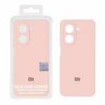 قاب سیلیکونی پاک کنی اورجینال Master Quality مدل Xiaomi Redmi A5 / Poco C71 - کرم نارنجی (پک دار)