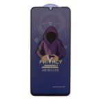 محافظ صفحه نمایش شیشه ای Full Cover Mietubl Anti Static Privacy مدل Samsung Galaxy A07 / A06 / A05 / Xiaomi Redmi 13C / Poco C65 / Poco M6 5G / Honor X7 / X7A / Realme C51 / Realme C53