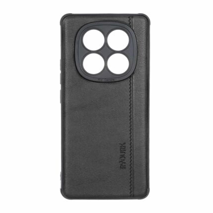 قاب طرح چرم RYOURK مدل Xiaomi Redmi Note 14 Pro 4G - مشکی