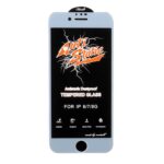 محافظ صفحه نمایش شیشه ای Full Cover Anti Static Mietubl مدل NTC ORG - Apple iPhone 6 / iPhone 7 / iPhone 8 / iPhone SE (2020) / SE (2022) - سفید