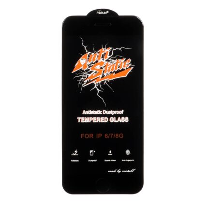 محافظ صفحه نمایش شیشه ای Full Cover Anti Static Mietubl مدل NTC ORG - Apple iPhone 6 / iPhone 7 / iPhone 8 / iPhone SE (2020) / SE (2022) - مشکی