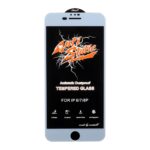 محافظ صفحه نمایش شیشه ای Full Cover Anti Static Mietubl مدل NTC ORG - Apple iPhone 6 ‌Plus / iPhone 6S Plus / iPhone 7 Plus / iPhone 8 Plus - سفید
