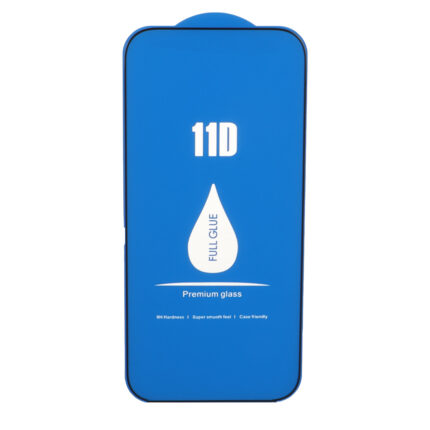 محافظ صفحه نمایش شیشه ای 11D درجه یک NTC - Apple iPhone 17 - Full Cover J.C.Comm