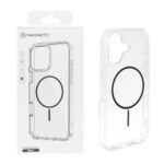 قاب اورجینال Magnetic دور ژله ای MagSafe مدل Apple iPhone 17 - مشکی (پک دار)