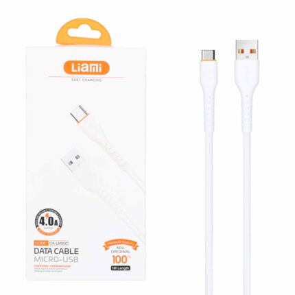 کابل شارژ فست Liami Type-C مدل CA-LM50C - سفید (گارانتی شش ماهه شرکتی)