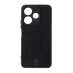 قاب طرح چرم حصیری Golden lion مدل Xiaomi Redmi 13X / Redmi 13 4G / Poco M6 4G - مشکی