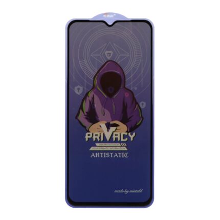 محافظ صفحه نمایش شیشه ای Full Cover Mietubl Anti Static Privacy مدل Samsung Galaxy A12 / A02 / A02S / A03 / A03S / A03 Core / A04 / A04S / A04E / A13 / A23 / A32 5G / M02 / M04 / M12 / M13 / M23 / M33 /F13 / A1 Plus / A2 Plus / M4 / M5 / C30 / C30S