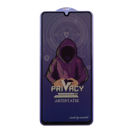 محافظ صفحه نمایش شیشه ای Full Cover Mietubl Anti Static Privacy مدل Samsung Galaxy A31 / A32 4G / A33 5G / A22 4G / F22 4G / M22 / M32 4G