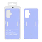 قاب سیلیکونی پاک کنی اورجینال درجه یک Xiaomi Poco F4 GT / Redmi K50 Gaming - یاسی (پک دار)