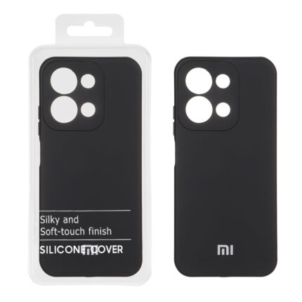 قاب نیو سیلیکون محافظ لنزدار RFF مدل Xiaomi Redmi 15C / Poco C85 - مشکی (پک دار)