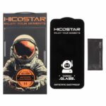محافظ صفحه نمایش شیشه ای Apple iPhone 13 / iPhone 13 Pro / iPhone 14 / 16e - Full Cover Anti Static Hicostar (پک دار)