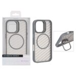 قاب اورجینال Yotoo مات MagSafe استندشو Apple iPhone 16 - خاکستری (پک دار) - NTC