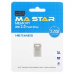 MA Star Hermes USB 2.0 Flash Memory - 32GB - نقره ای (گارانتی فراگامان)