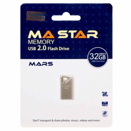 MA Star Mars USB 2.0 Flash Memory - 32GB - نقره ای (گارانتی فراگامان)