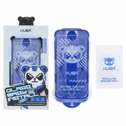 محافظ صفحه نمایش شیشه ای اورجینال Kusa - Magic Glass Box مدل Apple iPhone 17 / iPhone 16 Pro (پک دار)
