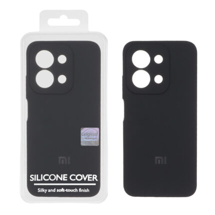 قاب سیلیکونی پاک کنی اورجینال Master Quality مدل Xiaomi Redmi 15C / Poco C85 - مشکی (پک دار)