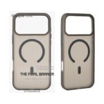 قاب اورجینال Unique Case کرکره ای مات MagSafe مدل Apple iPhone 17 Pro Max - دودی (پک دار)