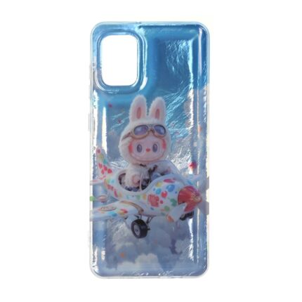 قاب اطلسی Labubu دور ژله ای Samsung Galaxy A31 - طرح 88
