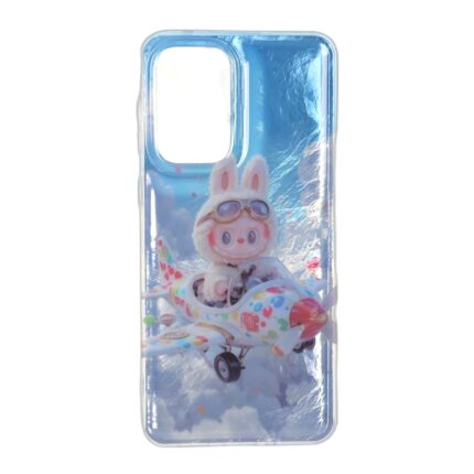 قاب اطلسی Labubu دور ژله ای Samsung Galaxy A33 - طرح 198