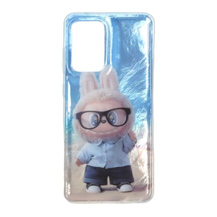 قاب اطلسی Labubu دور ژله ای Samsung Galaxy A52 / A52s - طرح 217