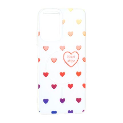 قاب پشت سخت دور ژله ای طرح مگ سیف برجسته Xiaomi Redmi Note 10 4G / Redmi Note 10S / Poco M5S - کد 46