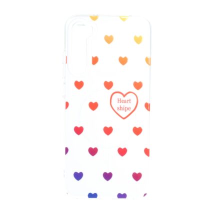 قاب پشت سخت دور ژله ای طرح مگ سیف برجسته Xiaomi Redmi Note 8 - کد 82