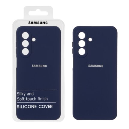 قاب نیو سیلیکون محافظ لنزدار RFF مدل Samsung Galaxy A17 / A26 - سرمه ای (پک دار)