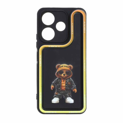 قاب Solid Case منحنی LUCKY طرح دار Xiaomi Redmi 13X / Redmi 13 4G / Poco M6 4G - کد 306