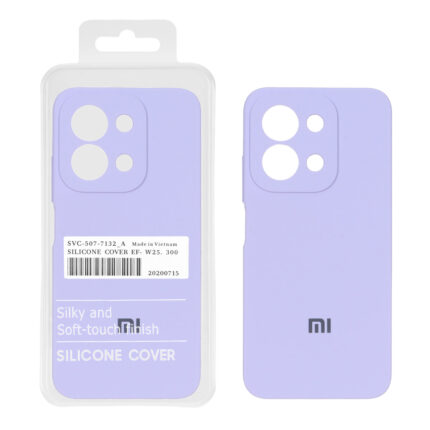 قاب سیلیکونی پاک کنی اورجینال Master Quality مدل Xiaomi Redmi 15C / Poco C85 - یاسی (پک دار)