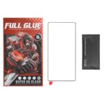 محافظ صفحه نمایش شیشه ای خم فول چسب اورجینال Full Glue Gorilla مدل Samsung Galaxy Note 10 Plus (پک دار)
