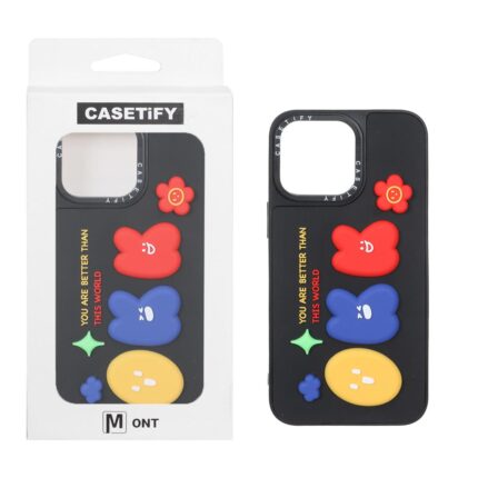 قاب Casetify طرح برجسته فانتزی Apple iPhone 15 Pro Max - کد 78 (پک دار)
