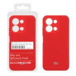 قاب نیو سیلیکون محافظ لنزدار RFF مدل Xiaomi Redmi 15C / Poco C85 - قرمز (پک دار)