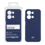 قاب نیو سیلیکون محافظ لنزدار RFF مدل Xiaomi Redmi 15C / Poco C85 - سرمه ای (پک دار)