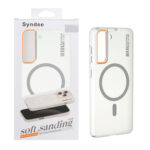 قاب اورجینال Syndee پشت مات MagSafe مدل Samsung Galaxy S21 FE - خاکستری (پک دار )
