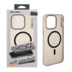 قاب اورجینال Syndee پشت مات MagSafe مدل Apple iPhone 14 Pro Max - مشکی (پک دار )