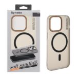 قاب اورجینال Syndee پشت مات MagSafe مدل Apple iPhone 13 Pro - مشکی (پک دار )