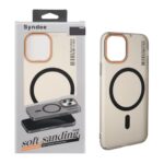 قاب اورجینال Syndee پشت مات MagSafe مدل Apple iPhone 11 Pro - مشکی (پک دار )