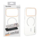 قاب اورجینال Syndee پشت مات MagSafe مدل Apple iPhone 17 Pro - سفید (پک دار )