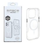 قاب اورجینال Space شفاف Magsafe مدل Apple iPhone 16 Pro (پک دار)
