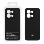 قاب سیلیکونی پاک کنی اورجینال درجه یک Xiaomi Redmi 15C / Poco C85 - مشکی (پک دار)