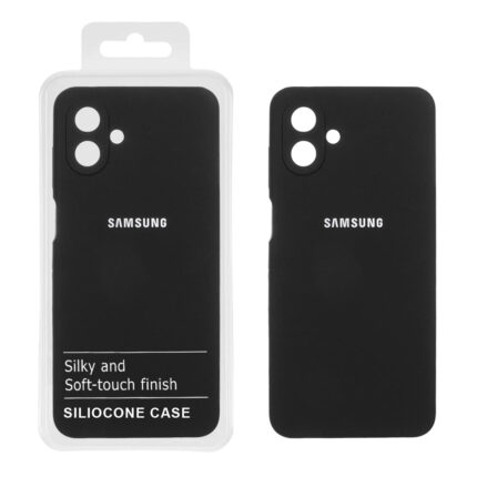 قاب سیلیکونی پاک کنی اورجینال درجه یک Samsung Galaxy A07 - مشکی (پک دار)