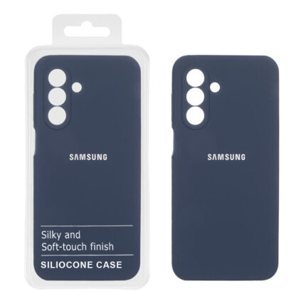 قاب سیلیکونی پاک کنی اورجینال درجه یک Samsung Galaxy A17 / A26 - سرمه ای (پک دار)