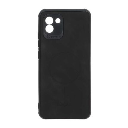 قاب جیر Kajsa طرح مگ سیف MNC مدل Samsung Galaxy A03 - مشکی
