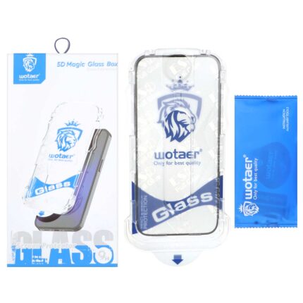 محافظ صفحه نمایش شیشه ای اورجینال Wotaer - Magic Glass Box مدل NTC - Apple iPhone 16 (پک دار)