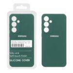 قاب نیو سیلیکون محافظ لنزدار RFF مدل Samsung Galaxy S25 FE - سبز (پک دار)