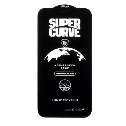 محافظ صفحه نمایش شیشه ای Full Cover ESD SUPER CURVE Mietubl مدل NTC - Apple iPhone 12 / iPhone 12 Pro
