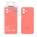 قاب سیلیکونی پاک کنی اورجینال Master Quality مدل Samsung Galaxy A07 - مرجانی (پک دار)
