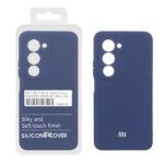 قاب نیو سیلیکون محافظ لنزدار RFF مدل Xiaomi Redmi 15 4G - سرمه ای (پک دار)