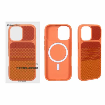 قاب اورجینال Unique Case شطرنجی MagSafe مدل Apple iPhone 17 - طرح 3