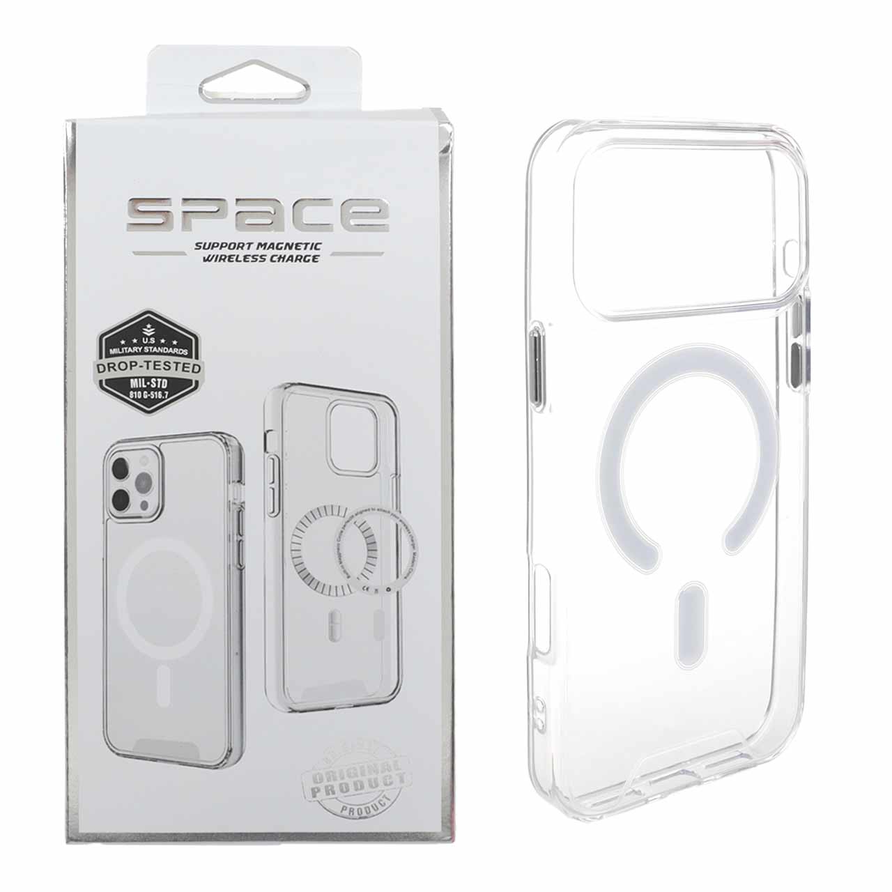 1582160 قاب اورجینال Space شفاف Magsafe مدل Apple iPhone 17 Pro Max (پک دار) - VIN - تصویر 1